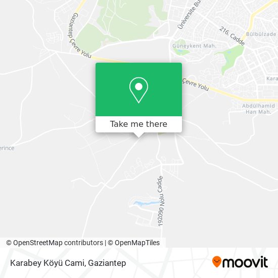 Karabey Köyü Cami map