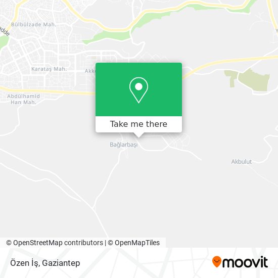 Özen İş map