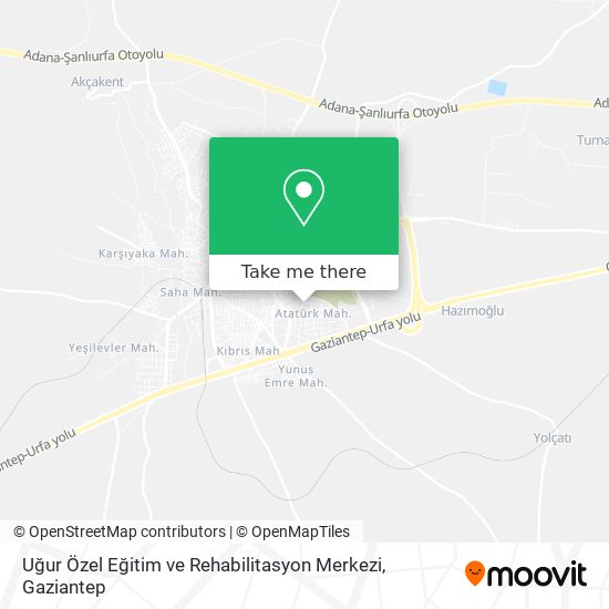 Uğur Özel Eğitim ve Rehabilitasyon Merkezi map