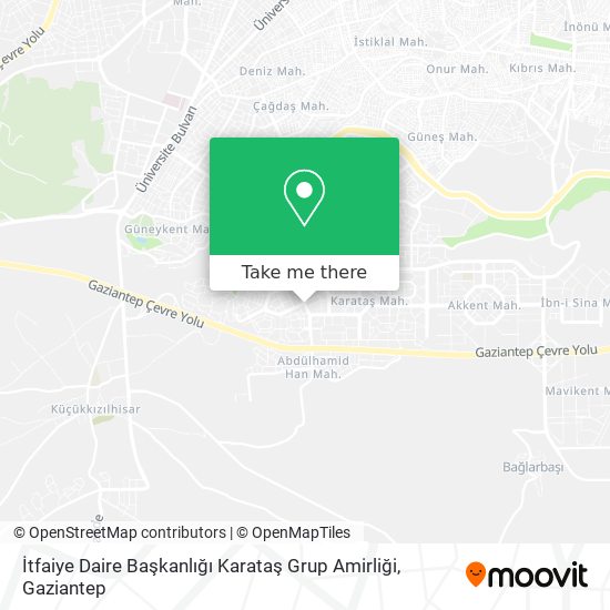 İtfaiye Daire Başkanlığı Karataş Grup Amirliği map