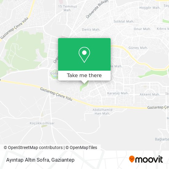 Ayıntap Altın Sofra map