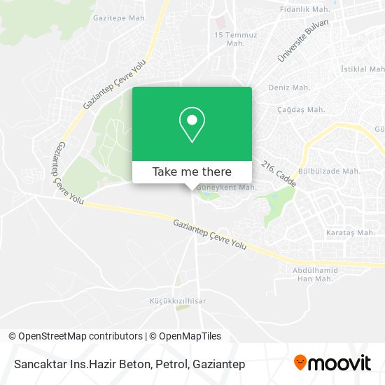 Sancaktar Ins.Hazir Beton, Petrol map