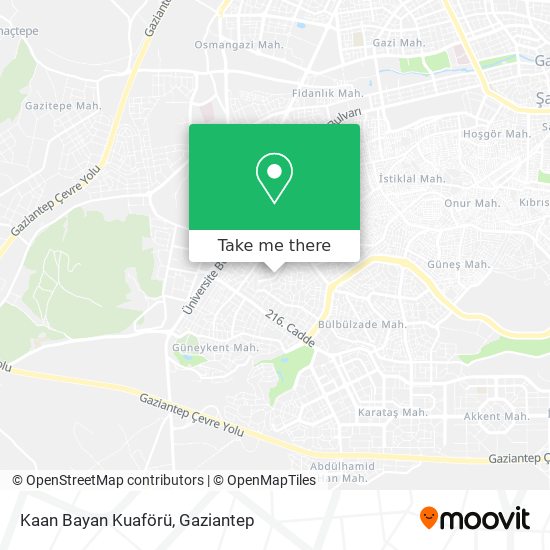 Kaan Bayan Kuaförü map