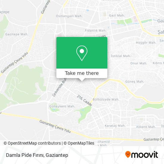 Damla Pide Fırını map
