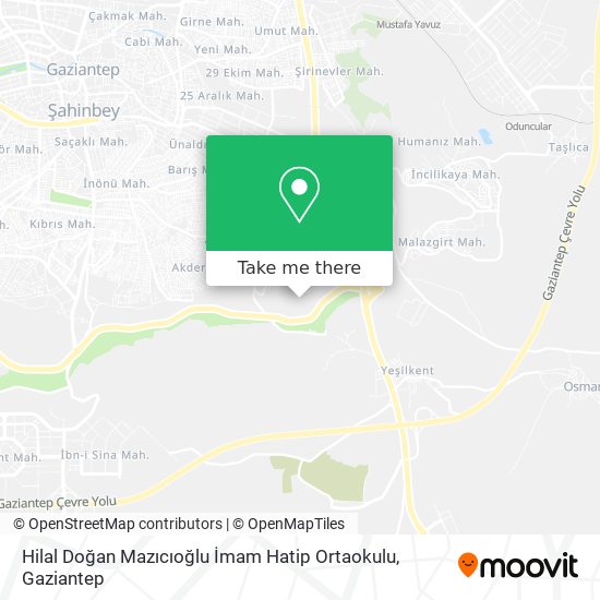Hilal Doğan Mazıcıoğlu İmam Hatip Ortaokulu map