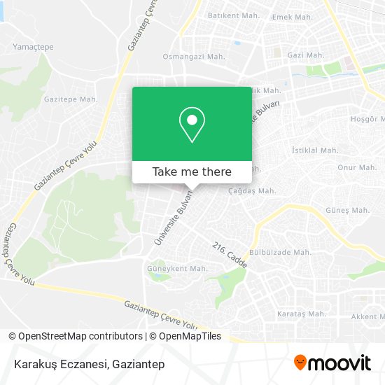 Karakuş Eczanesi map