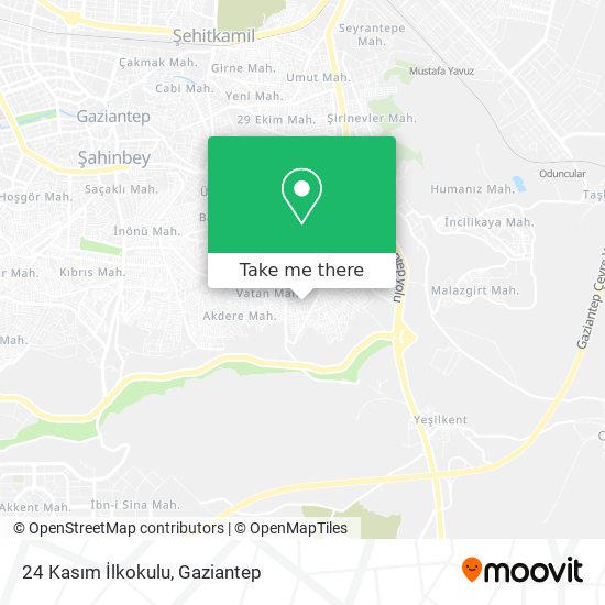 24 Kasım İlkokulu map