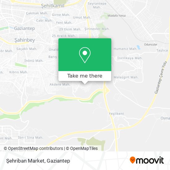 Şehriban Market map