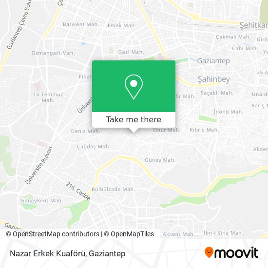 Nazar Erkek Kuaförü map