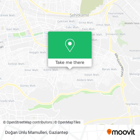 Doğan Unlu Mamulleri map