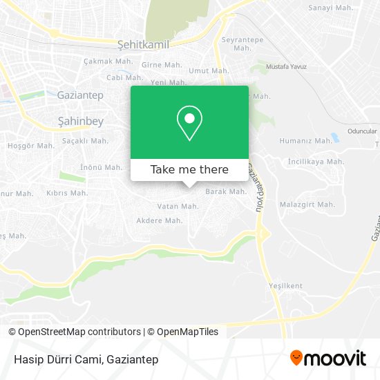 Hasip Dürri Cami map
