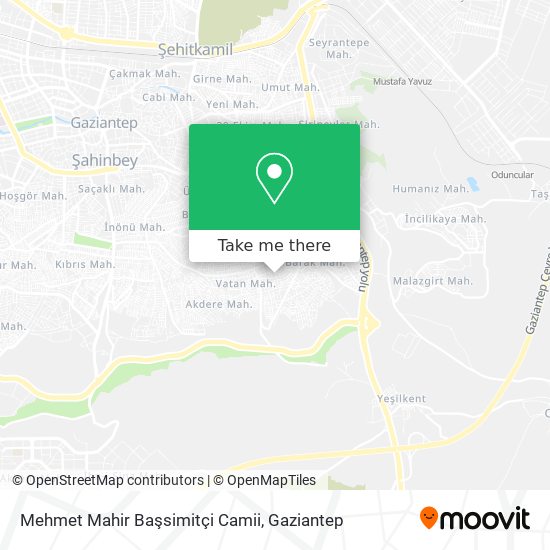 Mehmet Mahir Başsimitçi Camii map