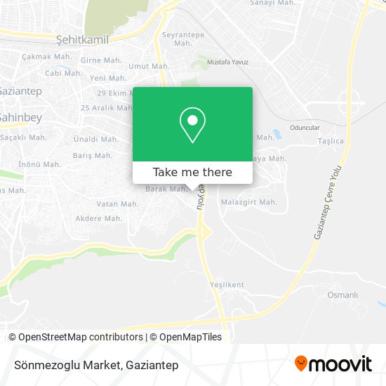 Sönmezoglu Market map