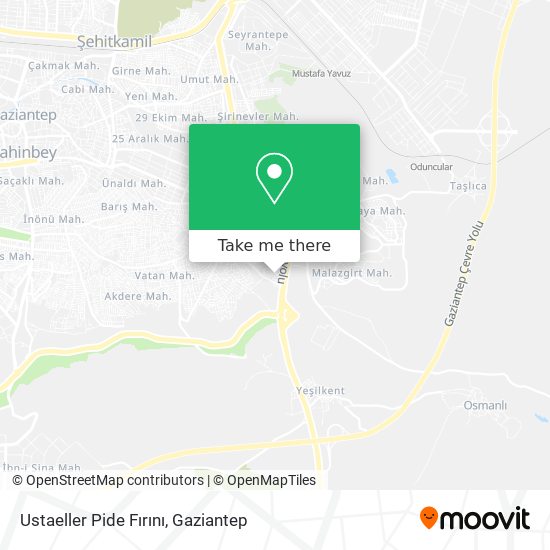 Ustaeller Pide Fırını map