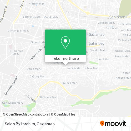 Salon By İbrahim map