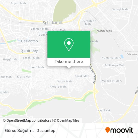 Gürsu Soğutma map