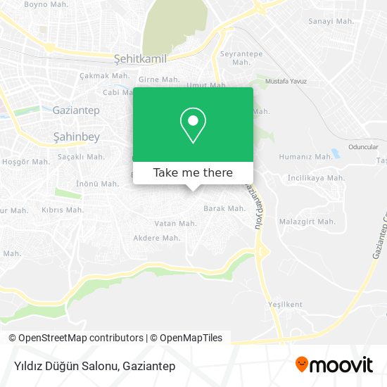 Yıldız Düğün Salonu map