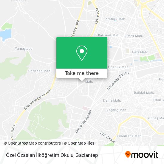 Özel Özaslan İlköğretim Okulu map