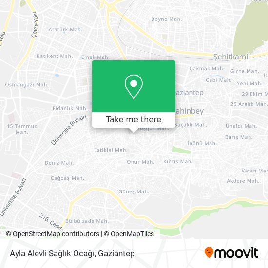 Ayla Alevli Sağlık Ocağı map