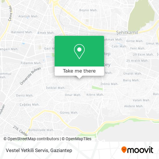 Vestel Yetkili Servis map