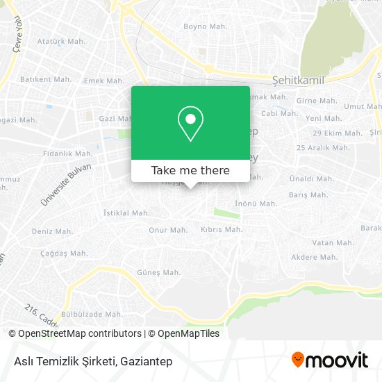 Aslı Temizlik Şirketi map
