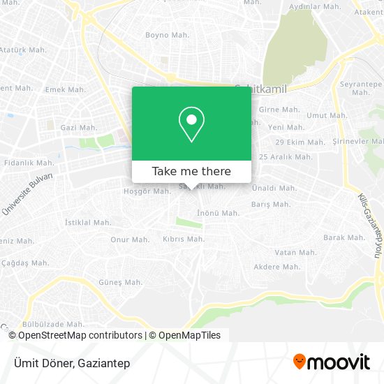 Ümit Döner map