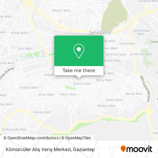 Kömürcüler Alış Veriş Merkezi map