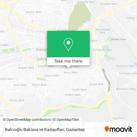 Balcıoğlu Baklava ve Kadayıfları map