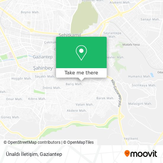 Ünaldı İletişim map