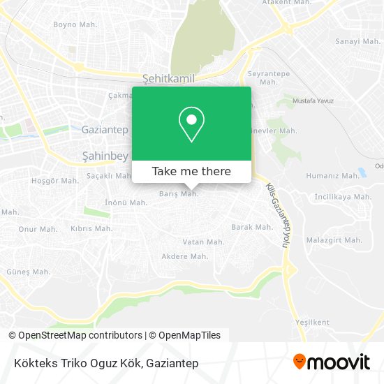 Kökteks Triko Oguz Kök map
