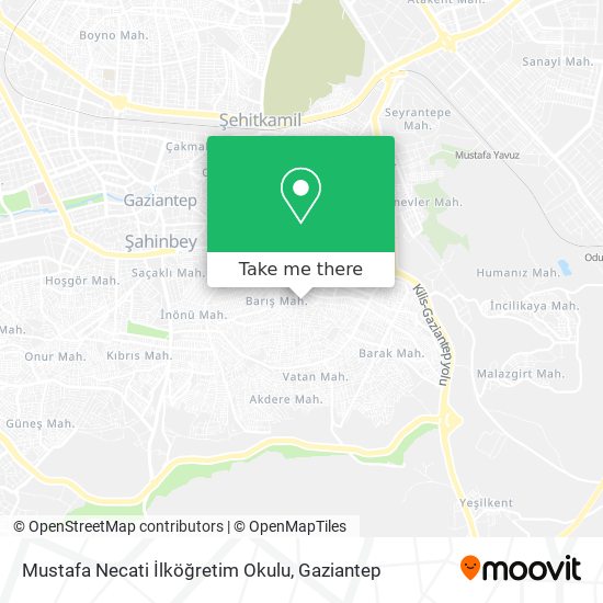 Mustafa Necati İlköğretim Okulu map