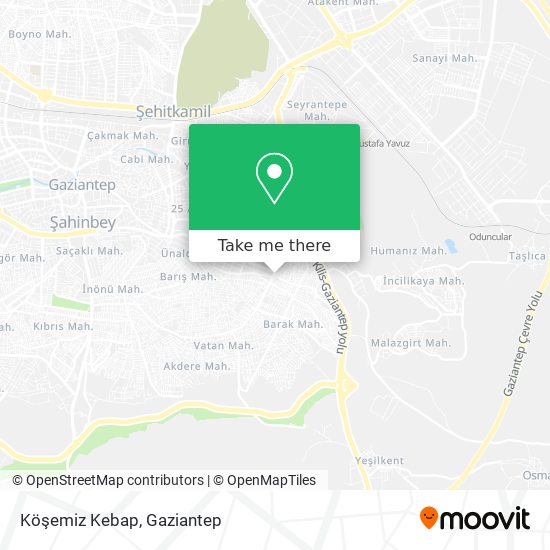 Köşemiz Kebap map