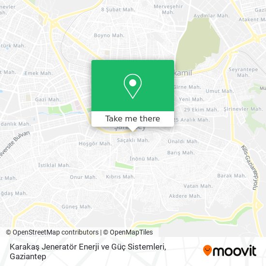 Karakaş Jeneratör Enerji ve Güç Sistemleri map