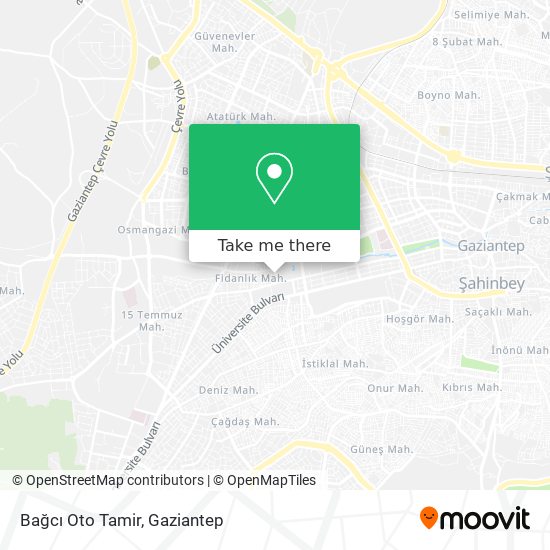 Bağcı Oto Tamir map