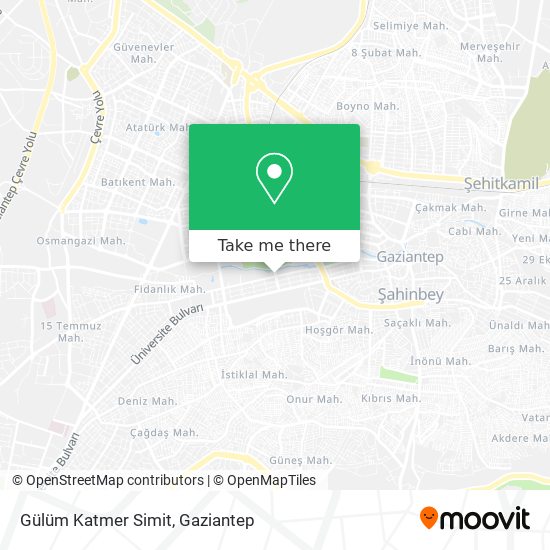 Gülüm Katmer Simit map