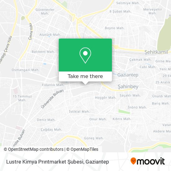 Lustre Kimya Prıntmarket Şubesi map