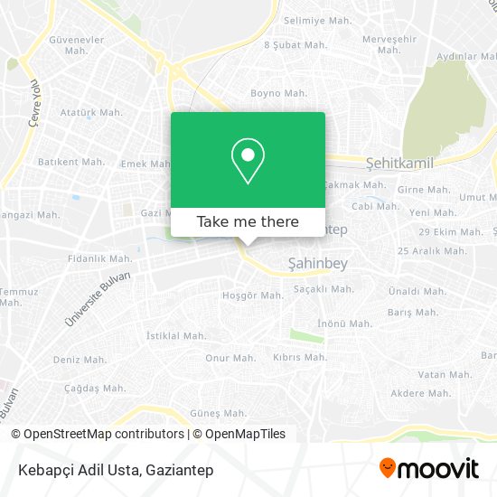 Kebapçi Adil Usta map
