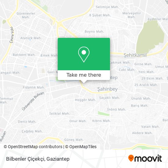 Bilbenler Çiçekçi map