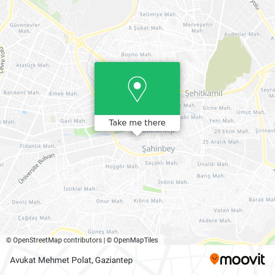Avukat Mehmet Polat map