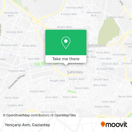Yeniçarşı Avm map