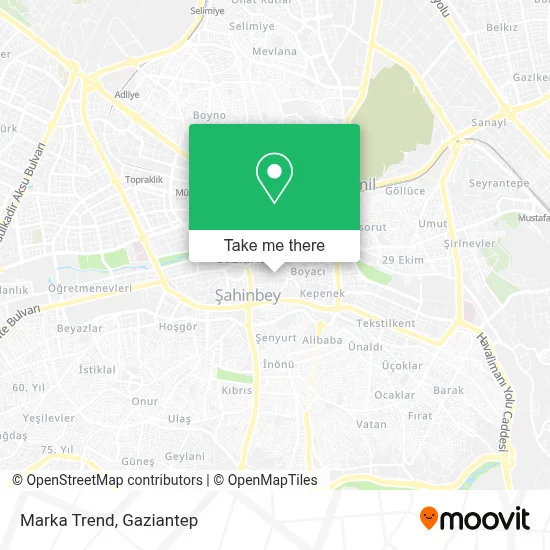 Marka Trend map