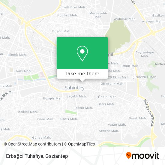 Erbağci Tuhafiye map
