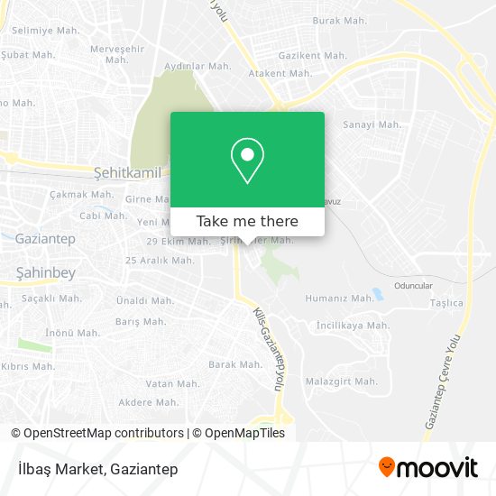 İlbaş Market map