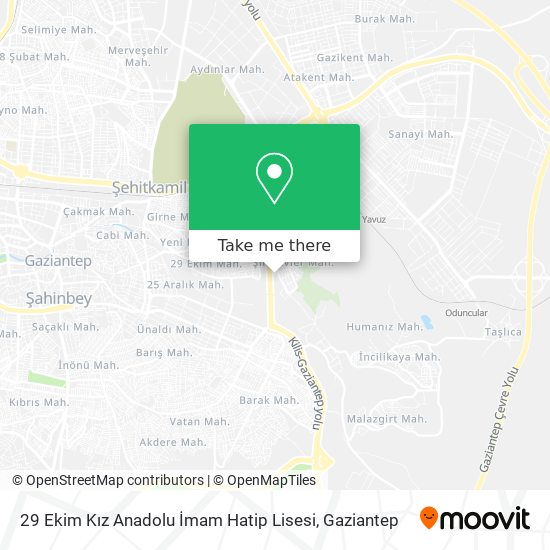 29 Ekim Kız Anadolu İmam Hatip Lisesi map