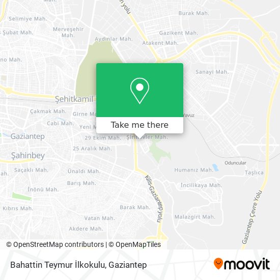 Bahattin Teymur İlkokulu map