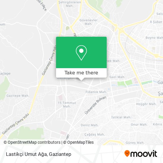 Lastikçi Umut Ağa map