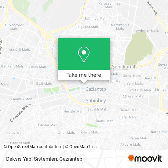 Deksis Yapı Sistemleri map