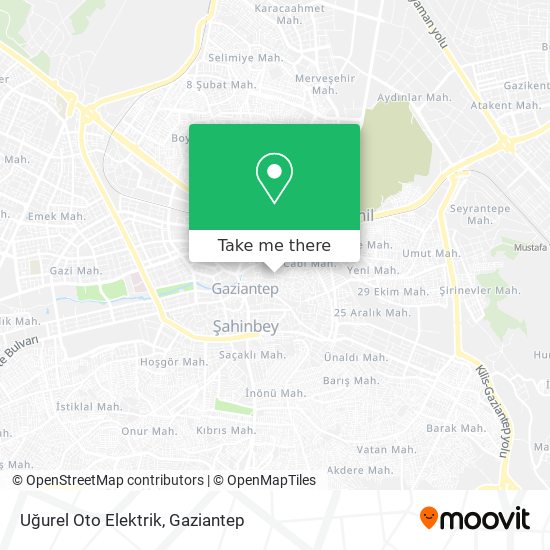 Uğurel Oto Elektrik map