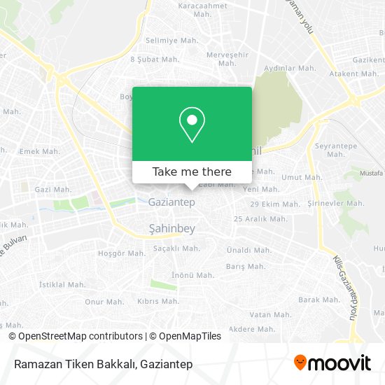 Ramazan Tiken Bakkalı map
