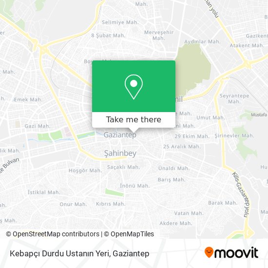 Kebapçı Durdu Ustanın Yeri map